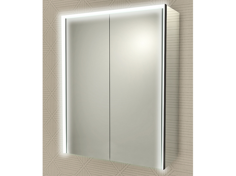 LED-SPIEGELSCHRANK 50x70 cm ZWEITÜRIG | IperCeramica