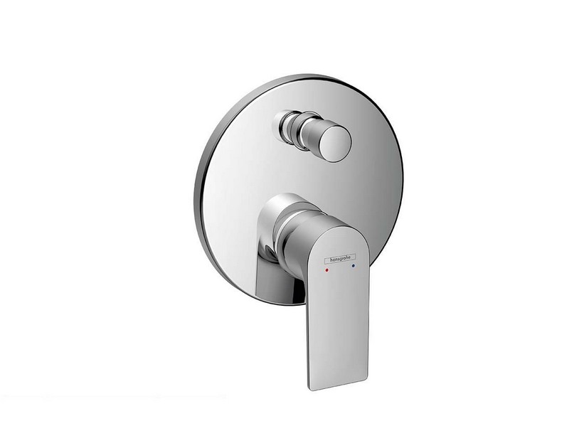 Mischer Unterputz-Einhebelarmatur für Badewanne Hansgrohe Rebris E Chrom | IperCeramica