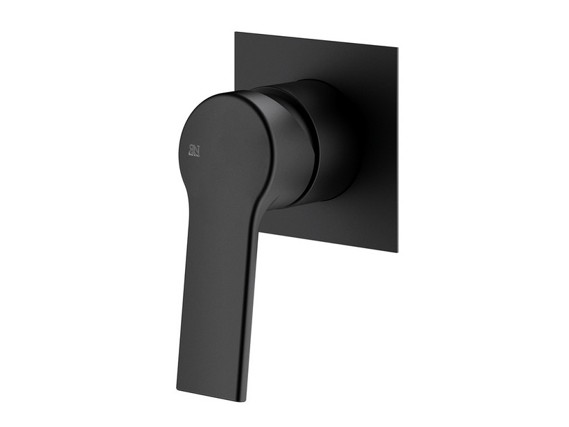 Blende für Unterputz-Duscharmatur Trend Schwarz matt | IperCeramica