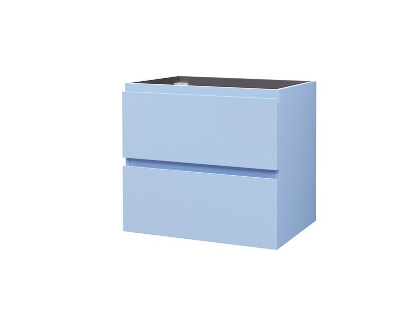 Marea Waschbeckenunterbau Br.60xTi.38 cm mit 2 Schubladen Hellblau matt | IperCeramica Marea Waschbeckenunterbau Br.60xTi.38 cm mit 2 Schubladen Hellblau matt | IperCeramica