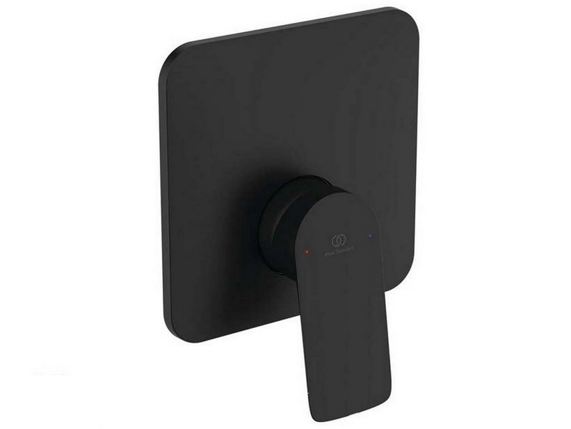 Mischer Unterputz-Duscharmatur 1-Wege Ideal Standard Ceralife C Seidenschwarz | IperCeramica