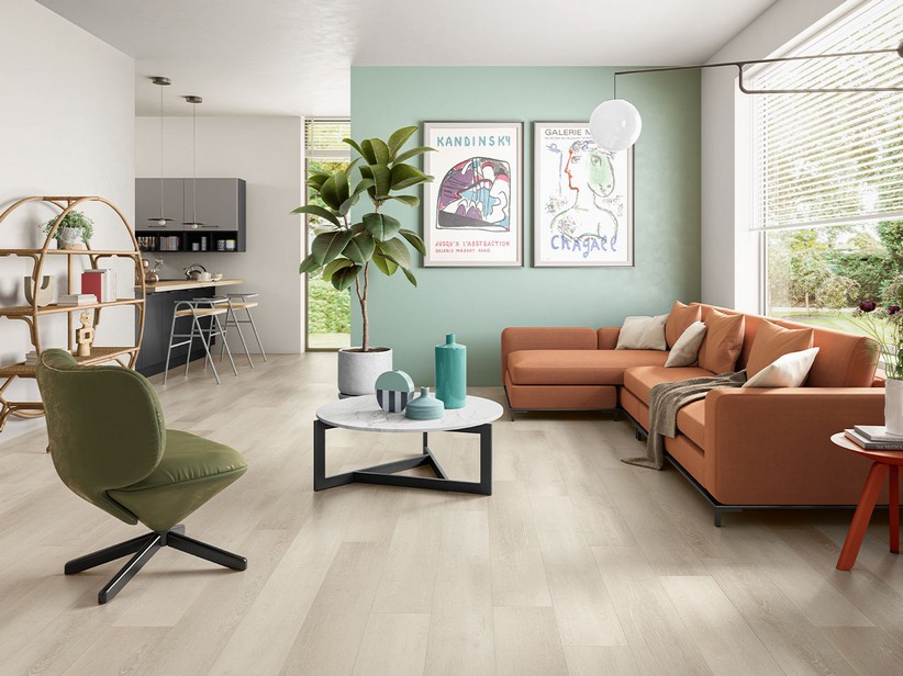 SPC-Bodenbelag Boston White Eichenholzoptik Weiß | IperCeramica