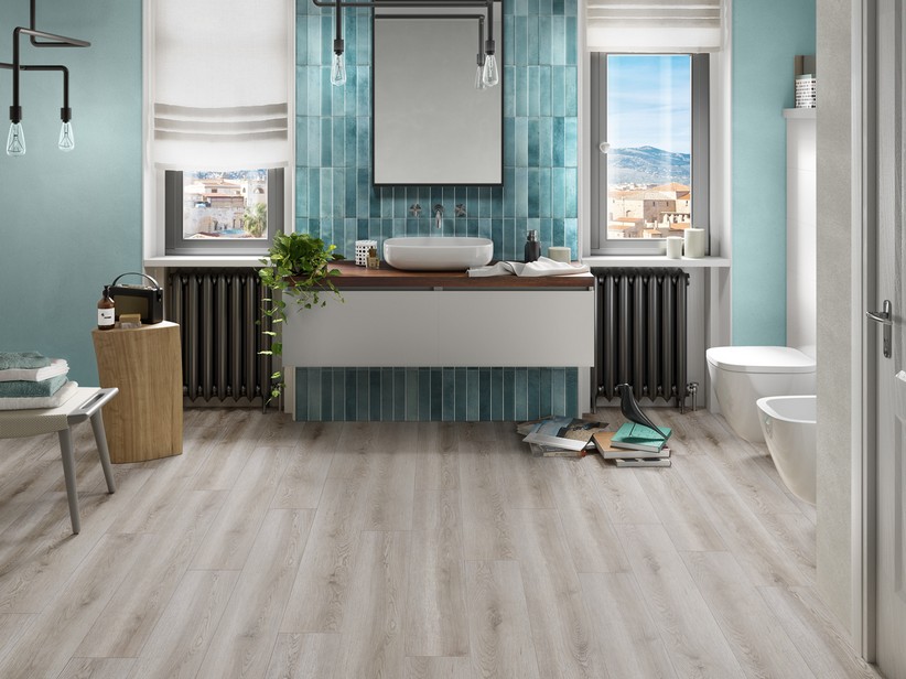 Vinylboden Selbstklebend Chalet Grey Eichenholzoptik Grau | IperCeramica