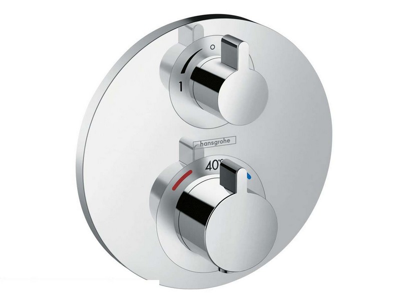 Mischer Brausethermostat Unterputz Hansgrohe Ecostat S | IperCeramica