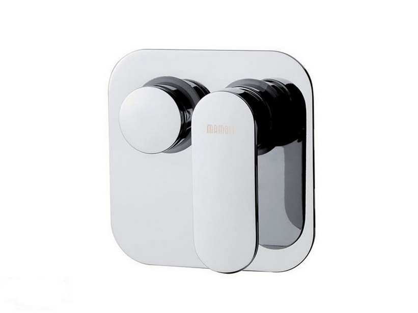 Mischer Unterputz Brausemischer Mit Umschaltventil Mamoli Sadler Quadratische Blende Chrom | IperCeramica