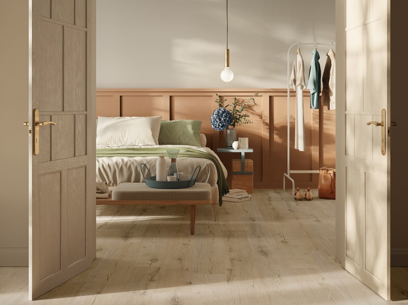 SPC-Bodenbelag Season Winter Holzoptik Eiche Taubengrau | IperCeramica